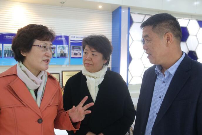 Deputy Director of The Standing Committee of Qingdao Municipal People&#39s Congress Mrs.Wu Visit Hailir Group